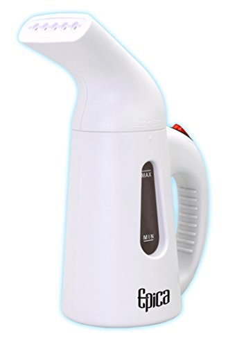 Epica High-Power Handheld Fabric Steamer, 3-Year Warranty, 60-Second Heat-up, 8 Minutes of...