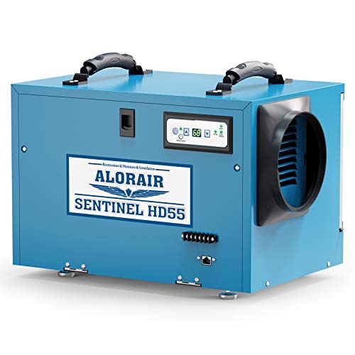 ALORAIR Commercial Dehumidifier 113 Pint, with drain Hose for Crawl Spaces, Basements, Industry...